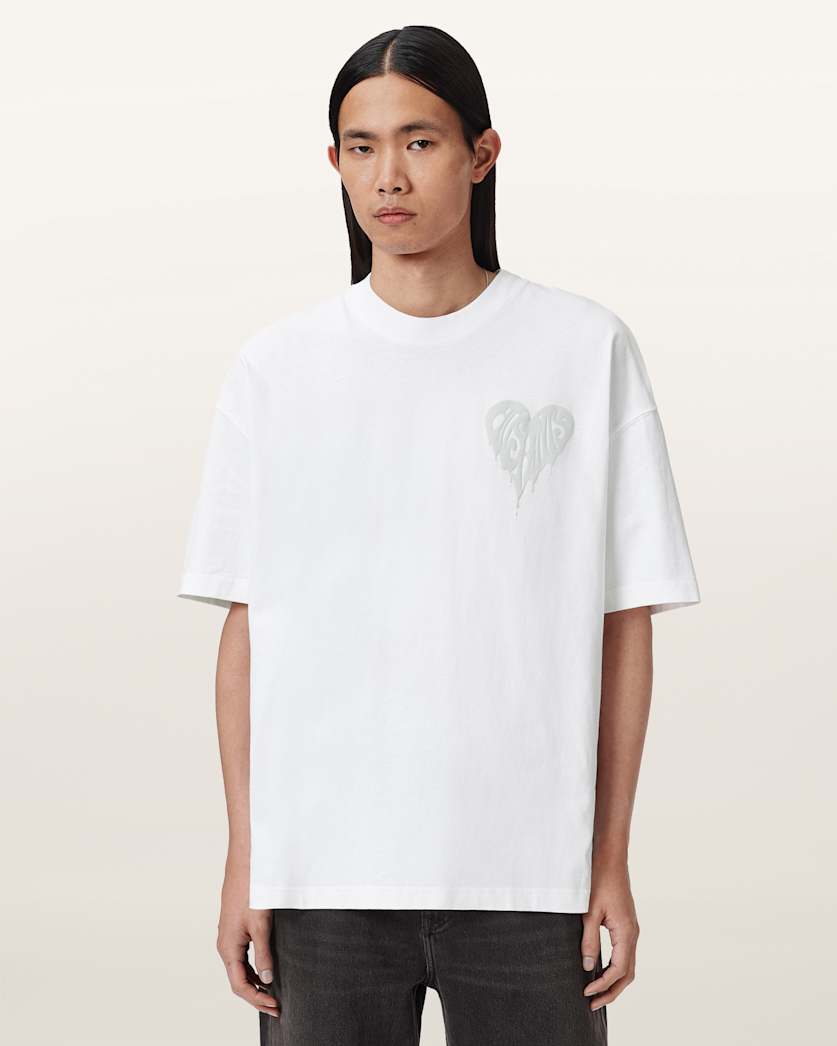 AllSaints Trip Short Sleeve T Shirt Bitter Brown