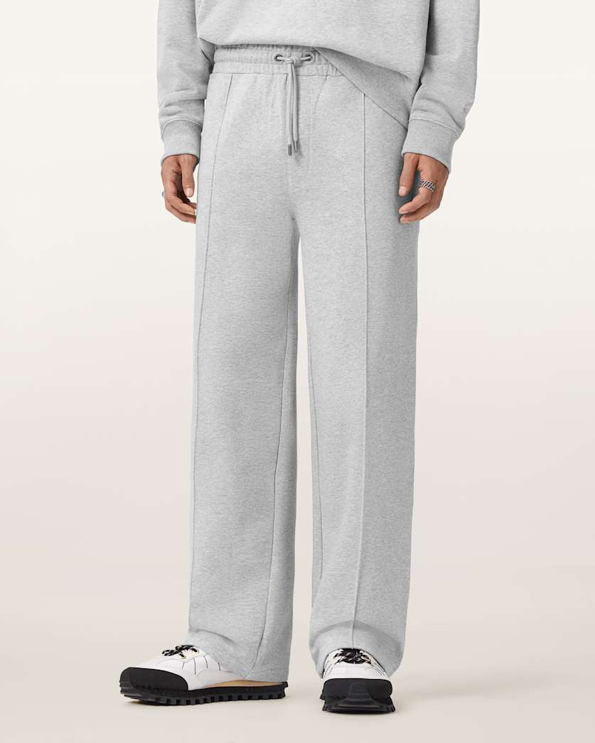 AllSaints Milo Straight Fit Sweatpants Sunil Blue
