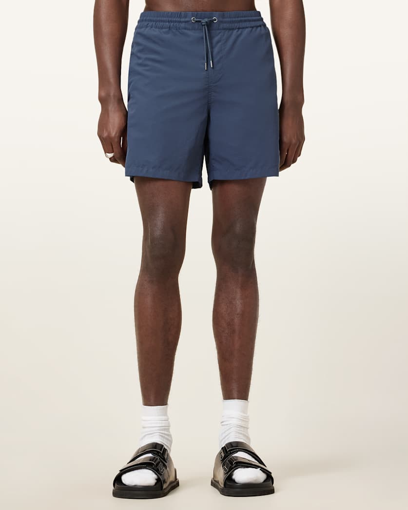 AllSaints Warden Swim Shorts Celeste Blue