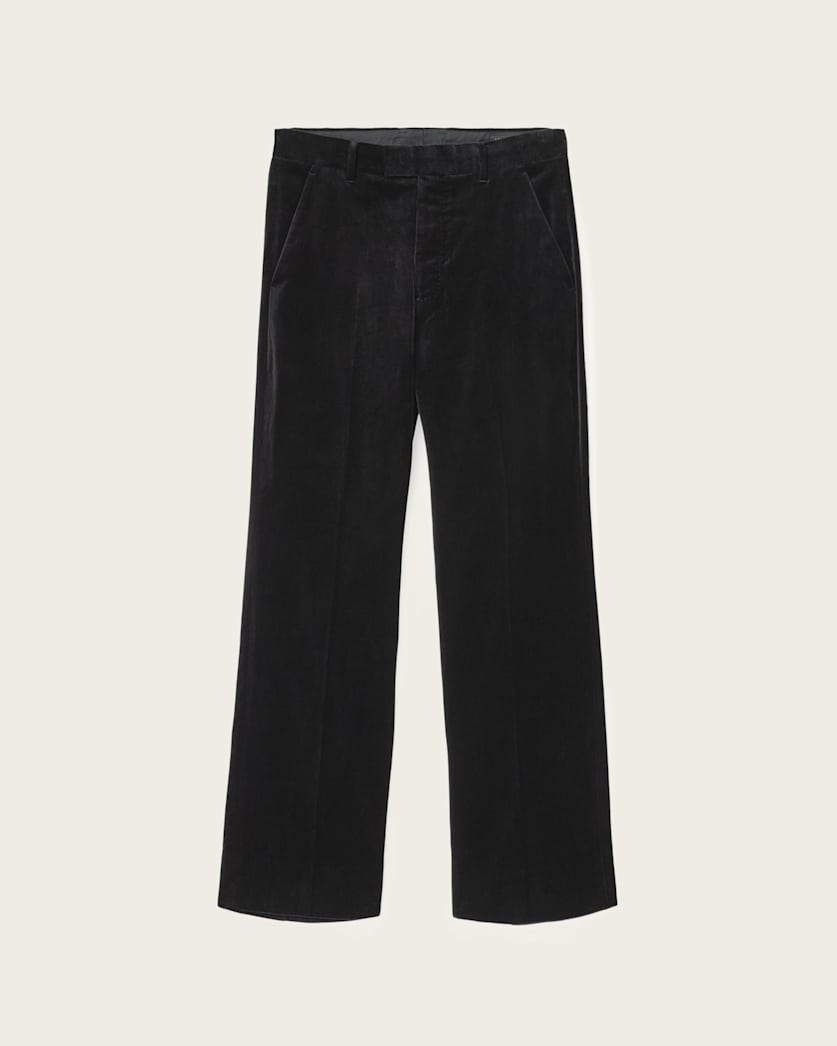 AllSaints Saga Straight Fit Pants Black