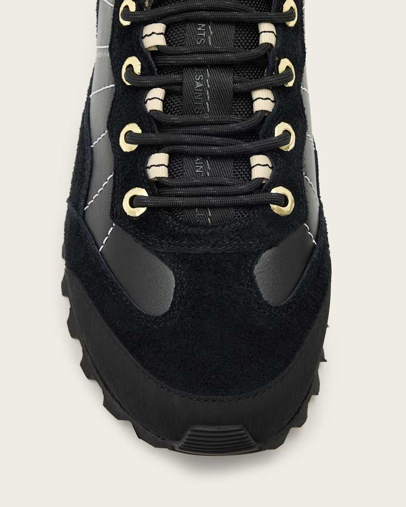 AllSaints Nevis Suede Sneakers Blush White/Black