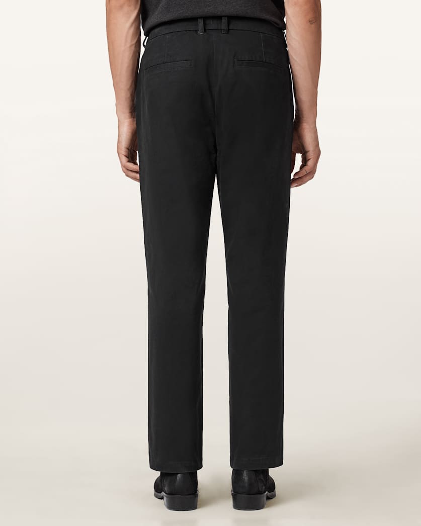AllSaints Beckley Slim Fit Chinos Pebble Brown
