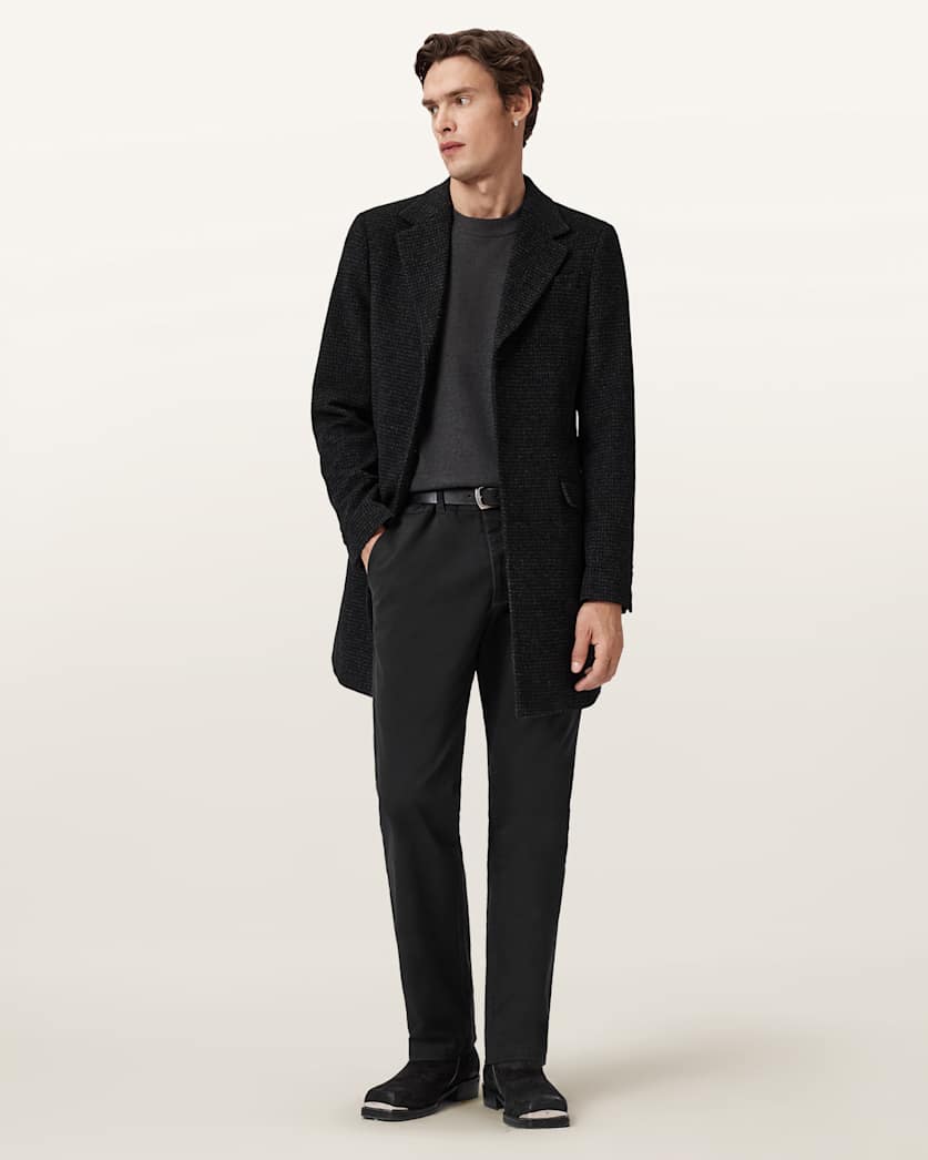 AllSaints Beckley Slim Fit Chinos Pebble Brown