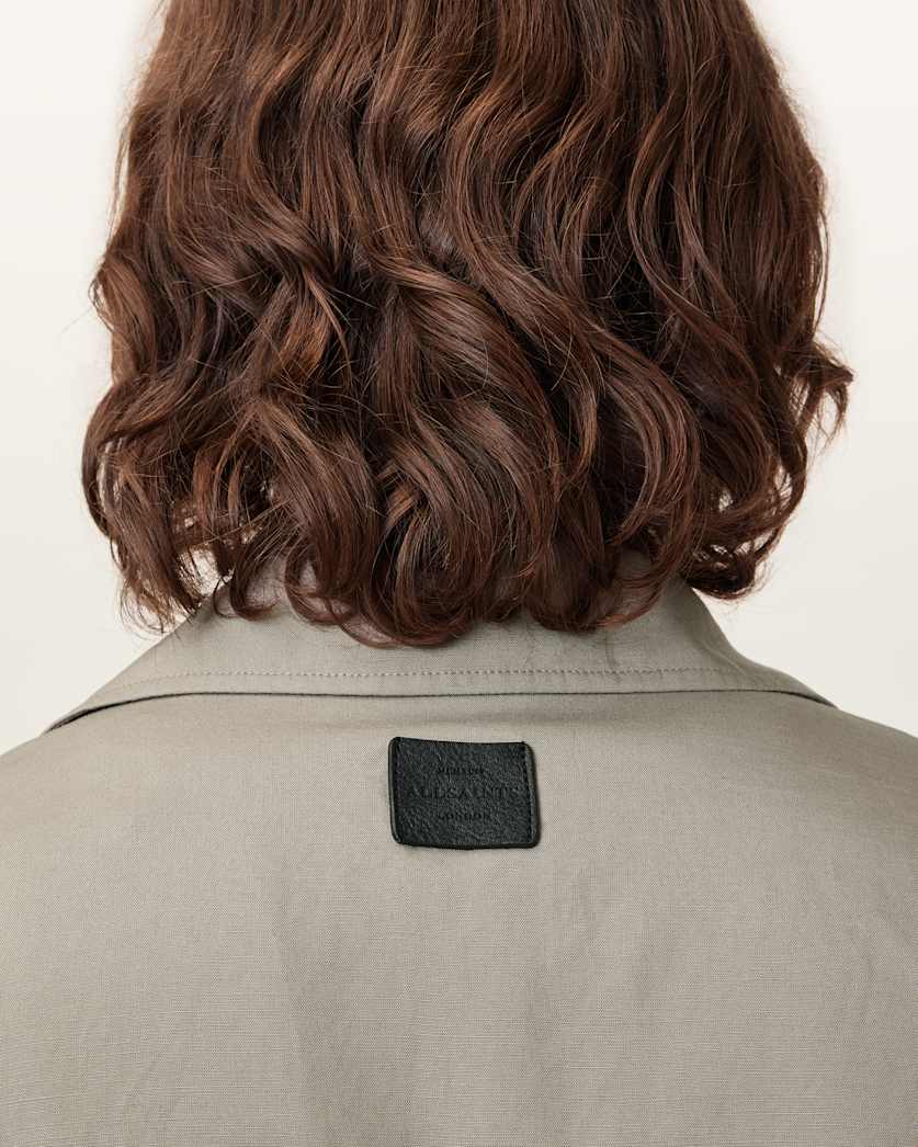 AllSaints Bradner Lightweight Jacket Baked Brown