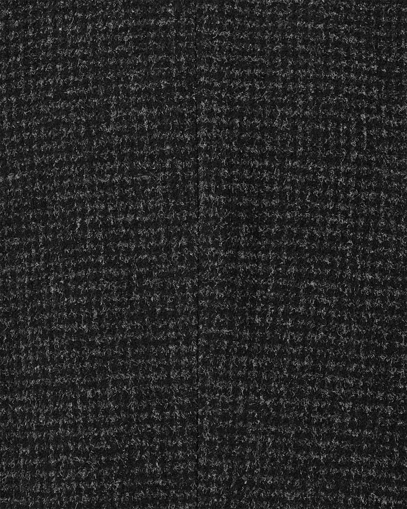 AllSaints Caspian Single Breasted Coat Cinder Black Marl