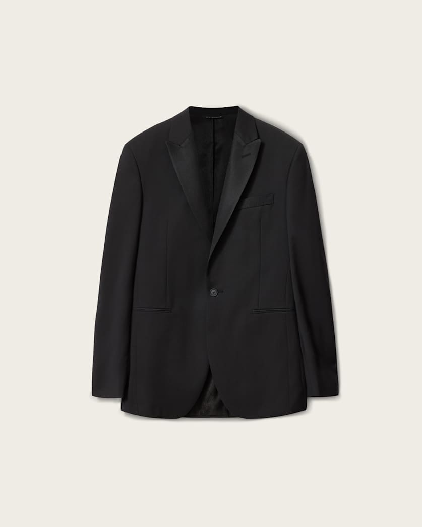 AllSaints Clyston Slim Fit Blazer Black