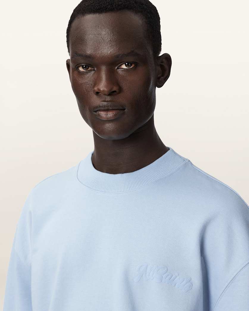 AllSaints Odyssey Crew Neck Sweatshirt Spring Green