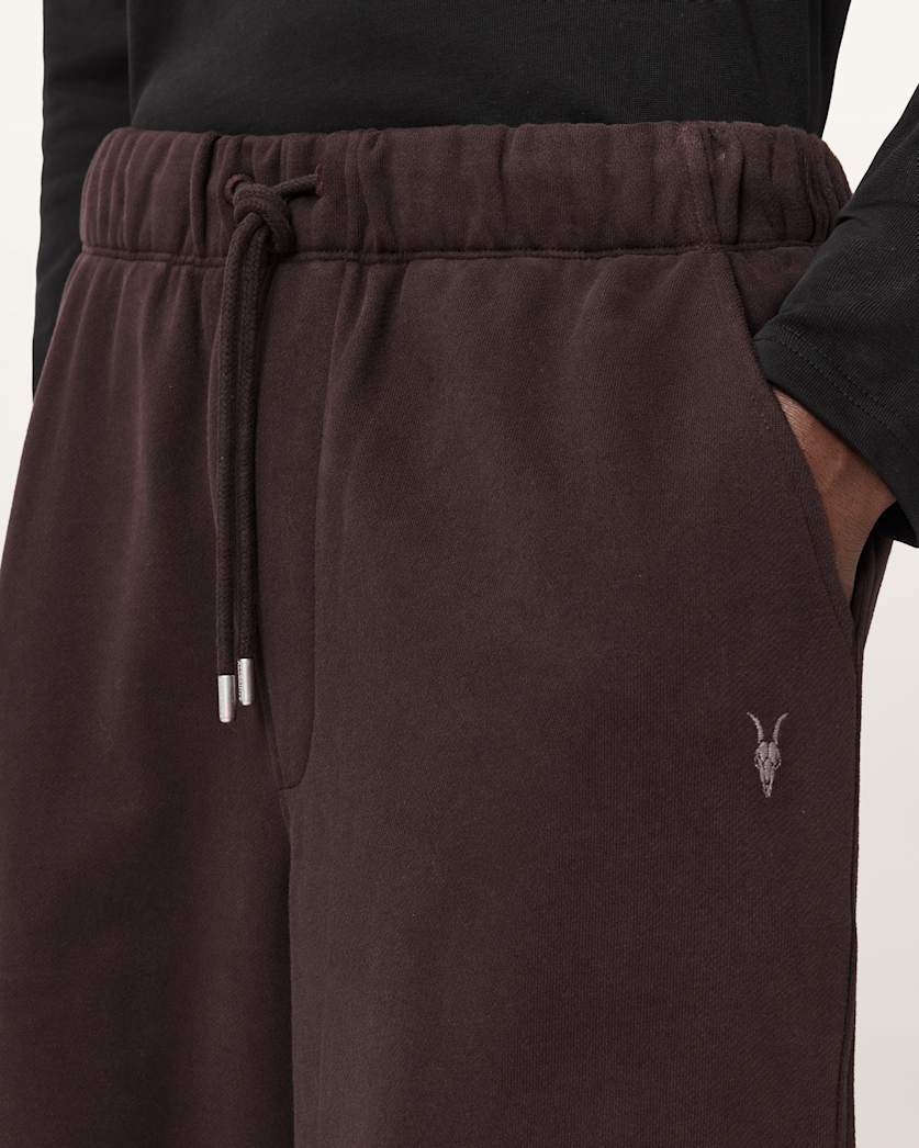 AllSaints Asher Straight Fit Sweatpants Grey Marl