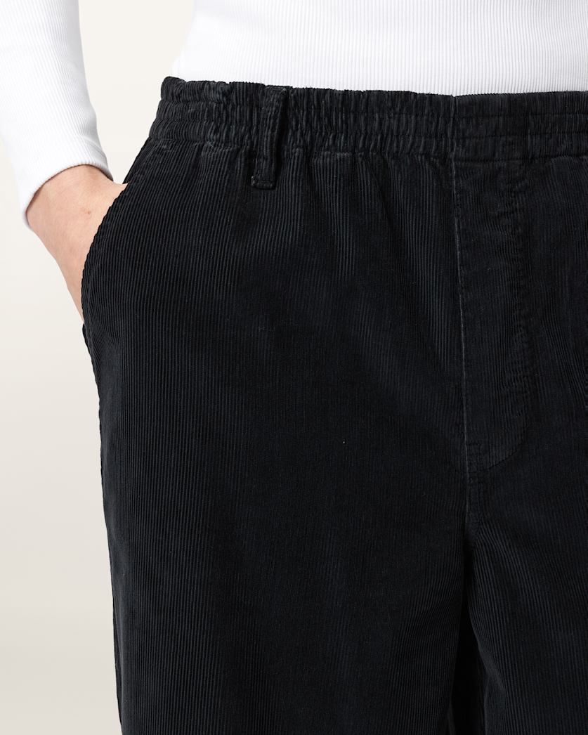 AllSaints Sabbath Mid Rise Cord Pants Pebble White