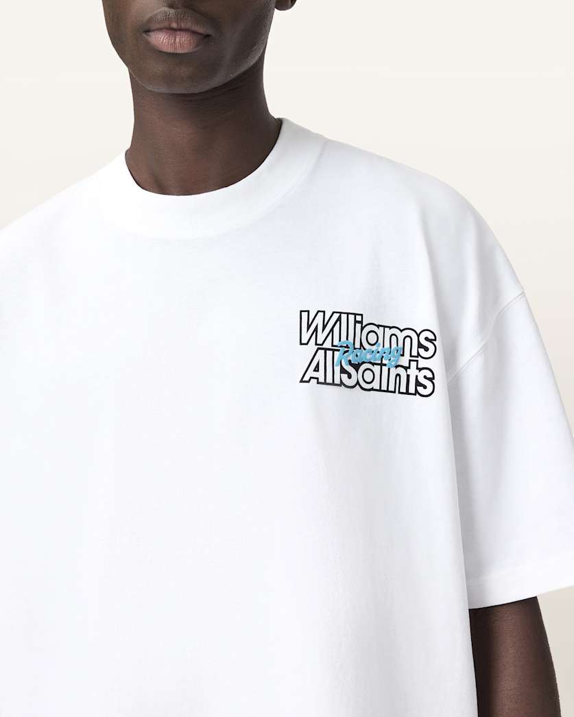 AllSaints Williams X Allsaints Pole Crew Neck T Shirt Washed Black