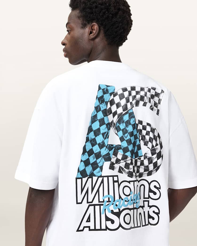 AllSaints Williams X Allsaints Pole Crew Neck T Shirt Washed Black