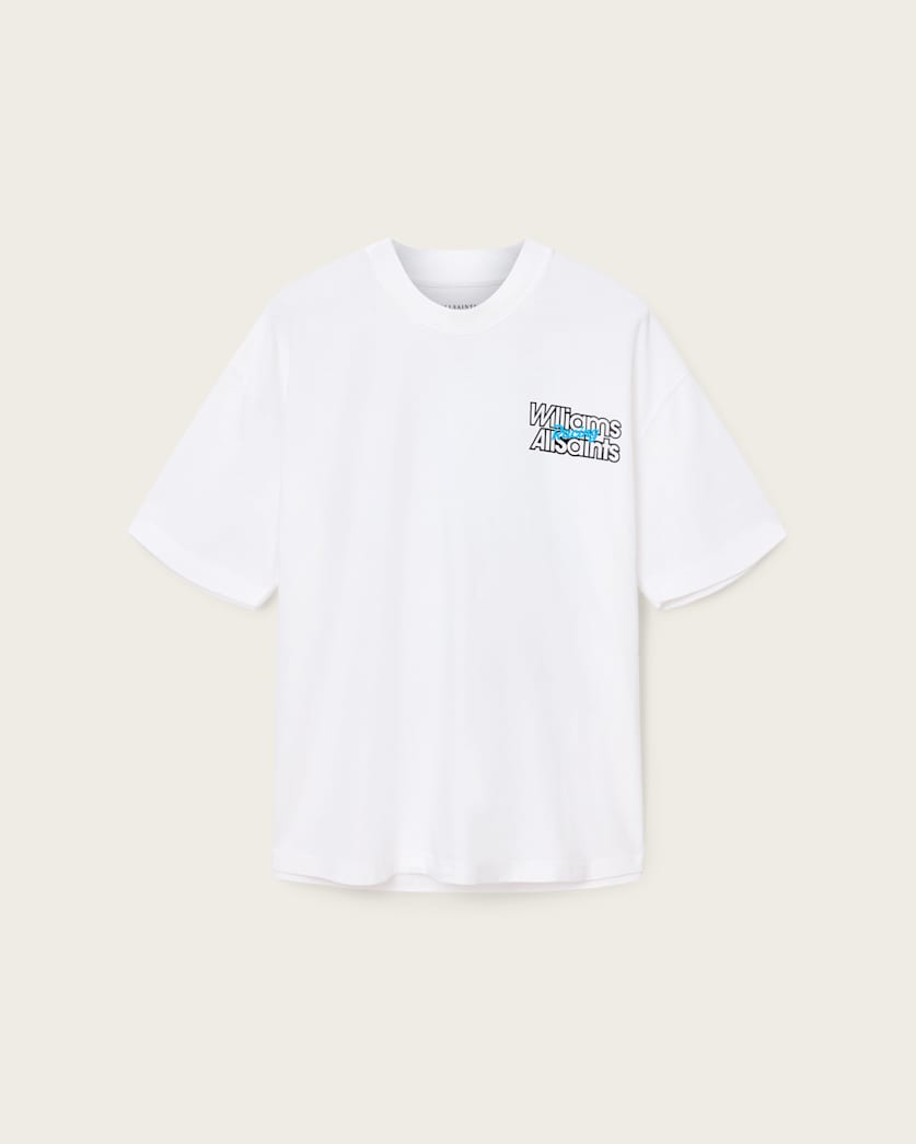 AllSaints Williams X Allsaints Pole Crew Neck T Shirt Washed Black