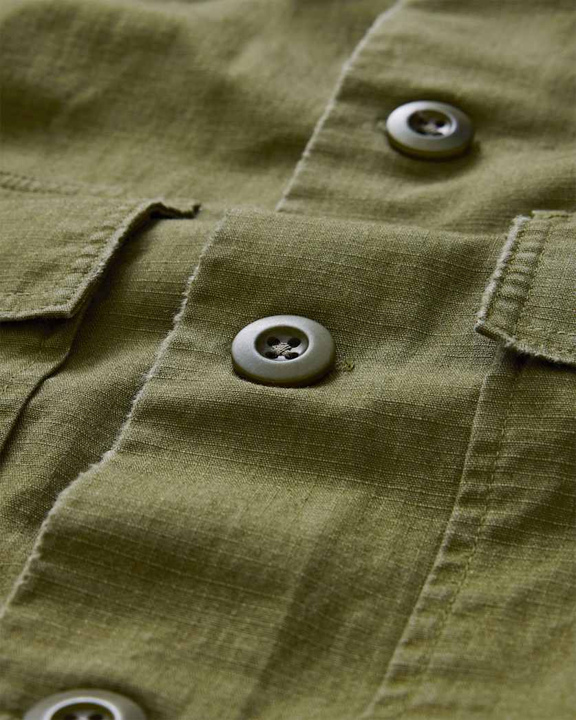 AllSaints Service Relaxed Fit Shirt Pastoral Green