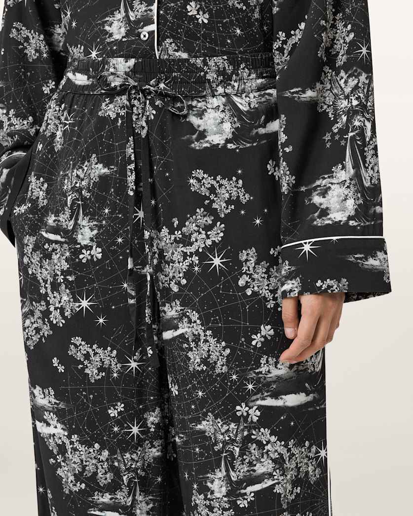 AllSaints Maude Pyjama Set Women's Maria Black Women's
