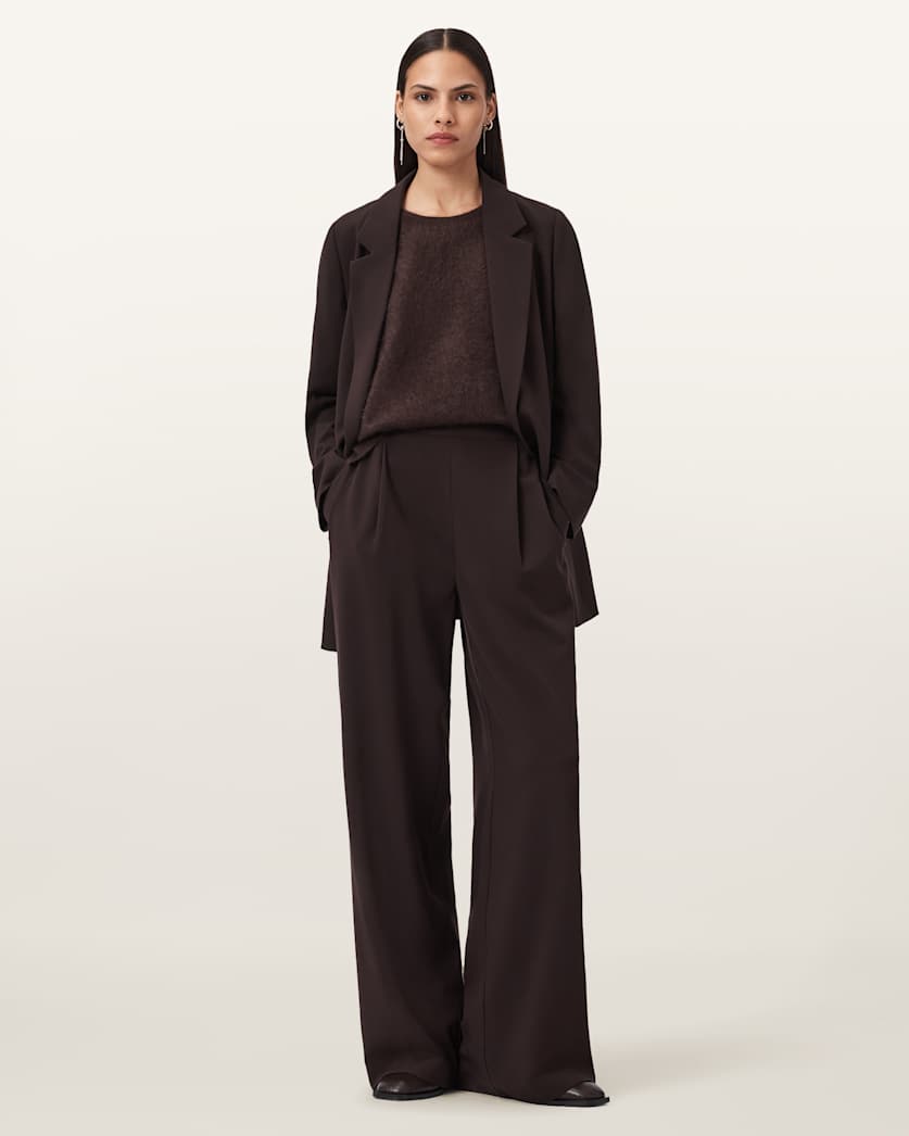 AllSaints Aleida Lightweight Tri Blazer Women's Haze Green Women's