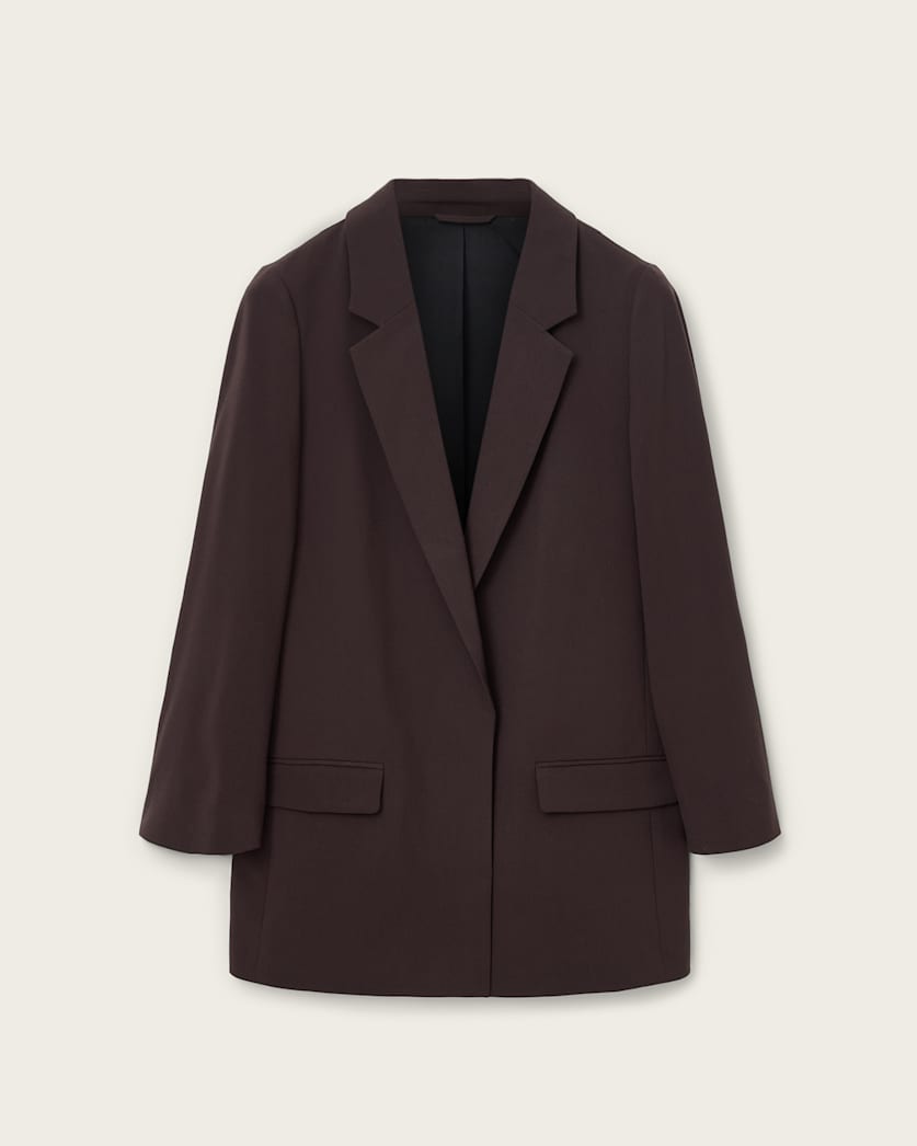 AllSaints Aleida Lightweight Tri Blazer Women's Haze Green Women's