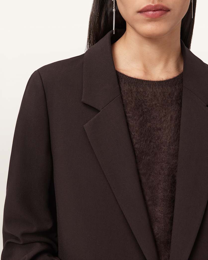 AllSaints Aleida Lightweight Tri Blazer Women's Haze Green Women's