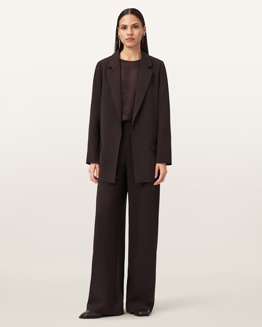 AllSaints Aleida Lightweight Tri Blazer Women's Haze Green Women's