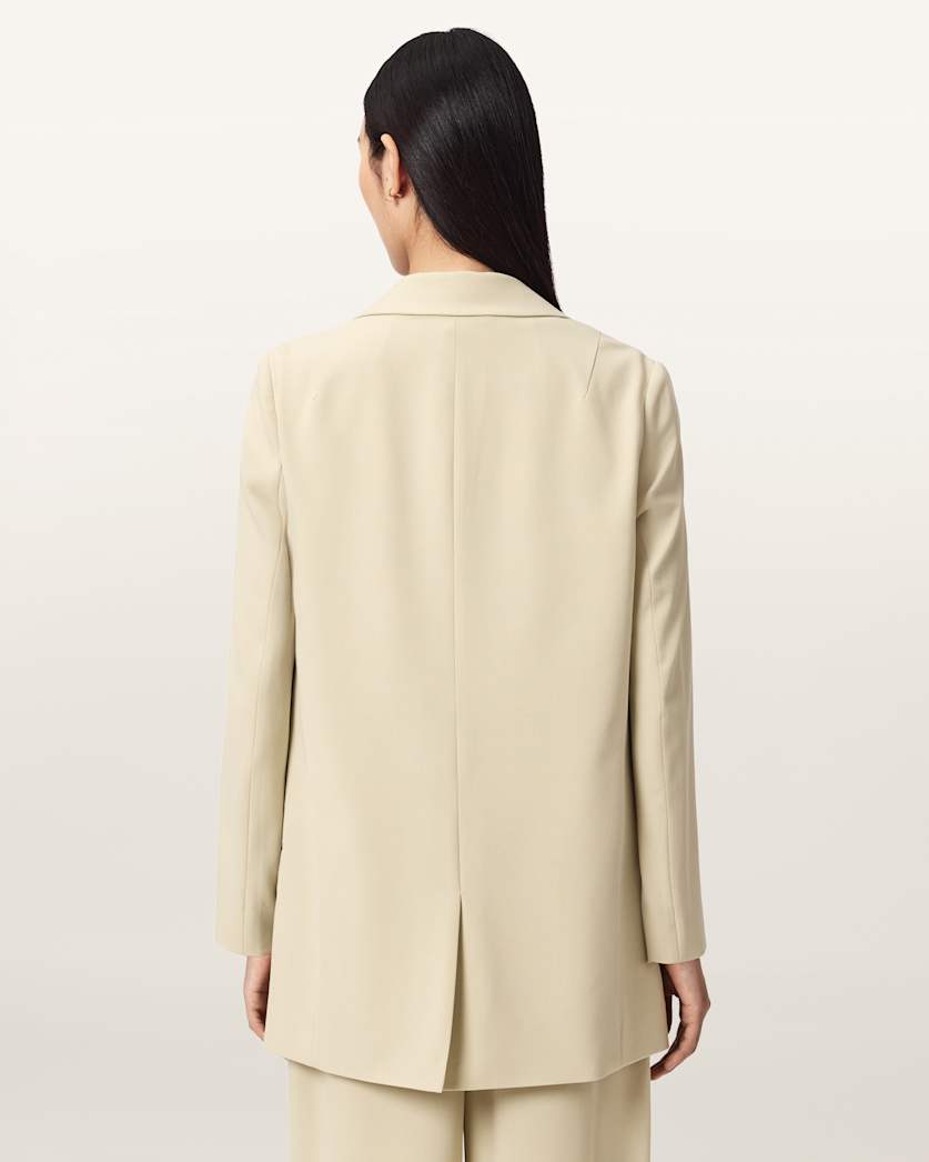 AllSaints Aleida Lightweight Tri Blazer Women's Haze Green Women's