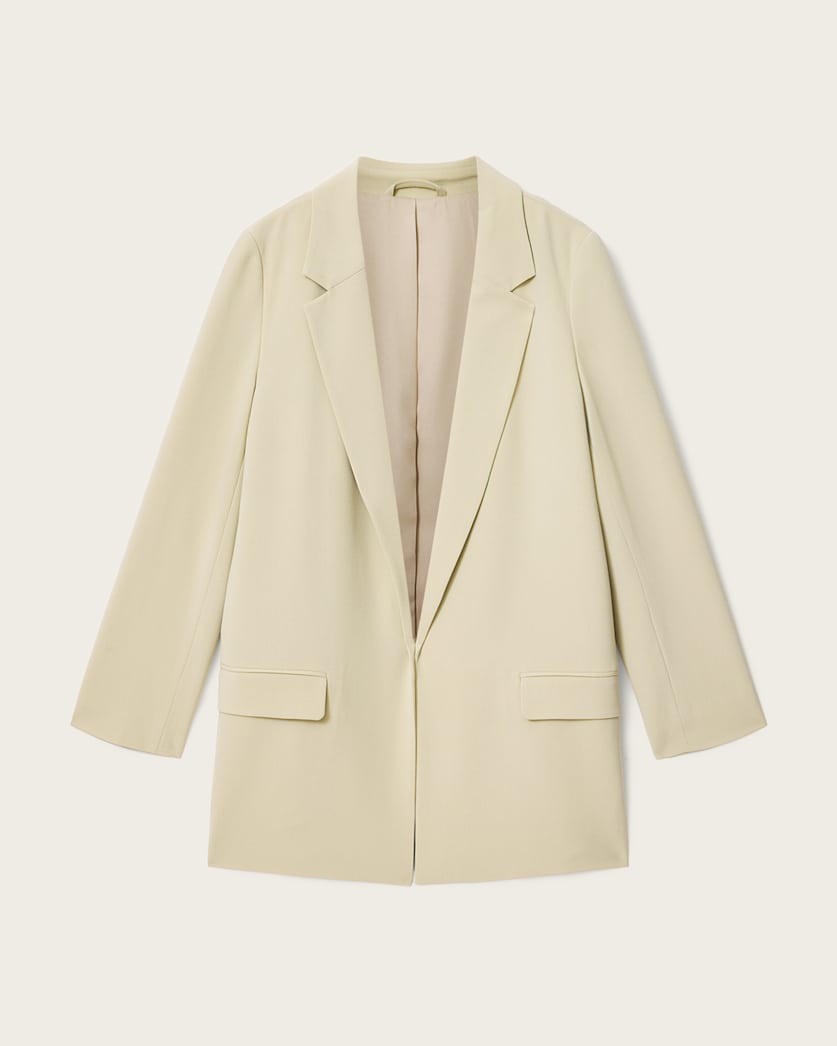 AllSaints Aleida Lightweight Tri Blazer Women's Haze Green Women's