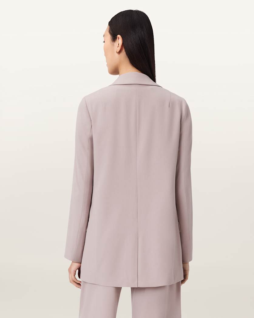 AllSaints Aleida Lightweight Tri Blazer Women's Haze Green Women's