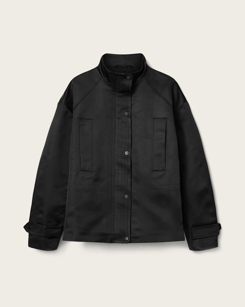 AllSaints Luellah Oversized Jacket Women's Black Women's