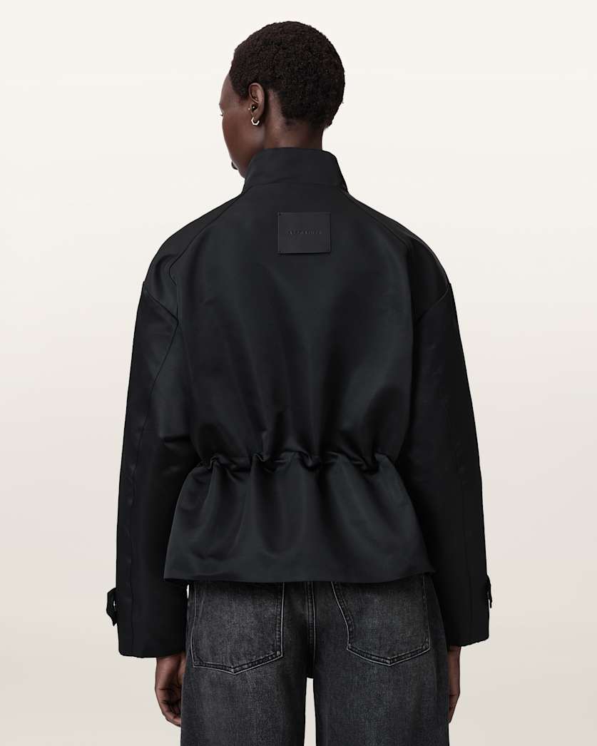 AllSaints Luellah Oversized Jacket Women's Black Women's