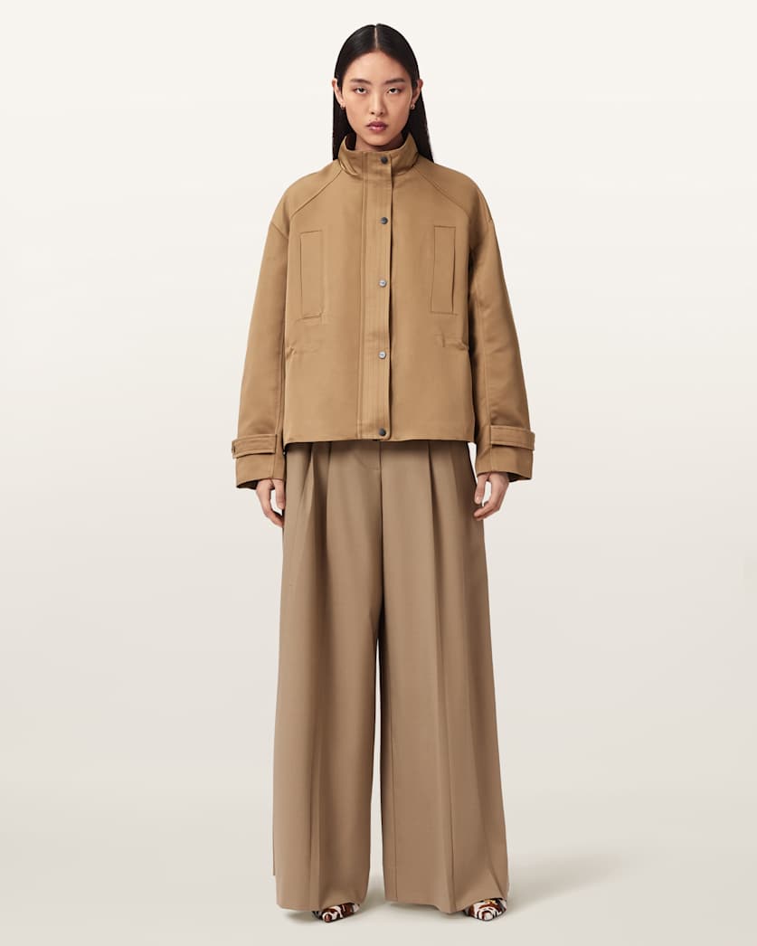 AllSaints Luellah Oversized Jacket Women's Black Women's