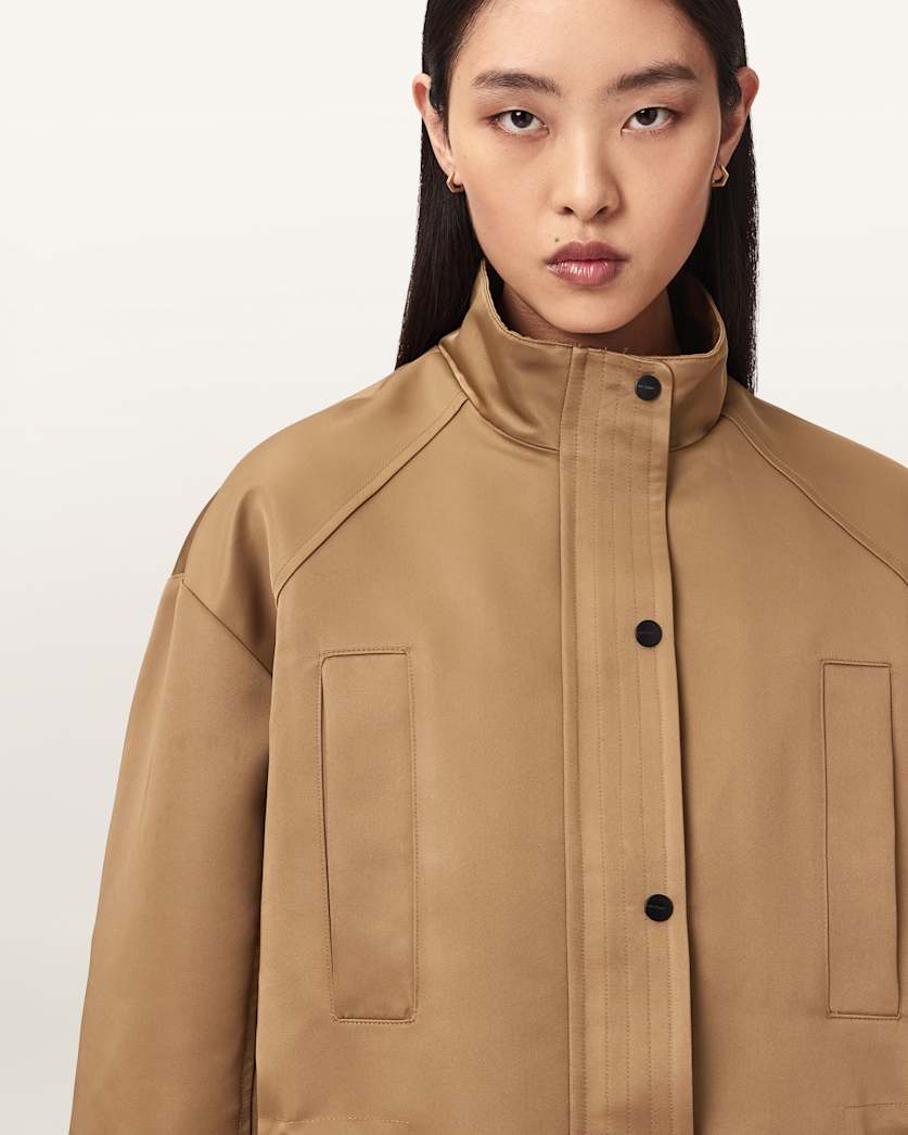 AllSaints Luellah Oversized Jacket Women's Black Women's