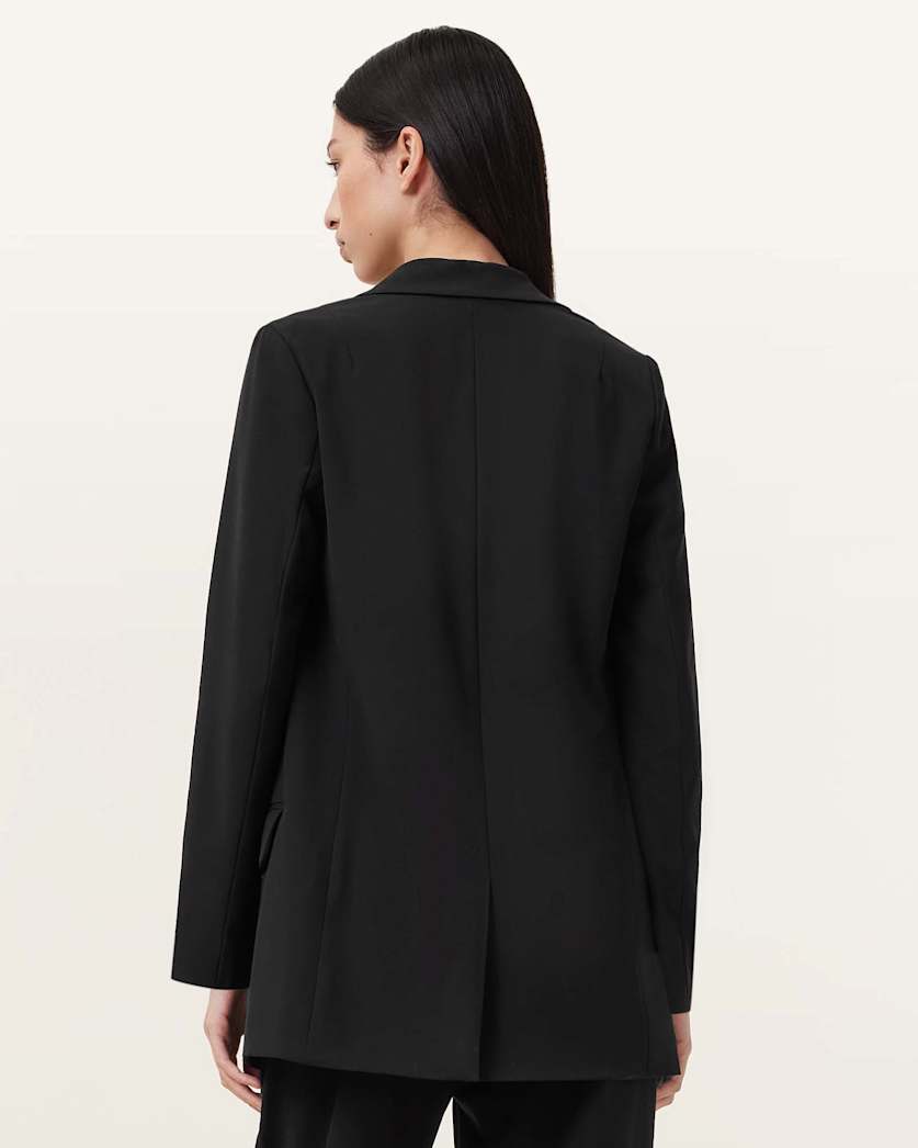 AllSaints Aleida Lightweight Tri Blazer Women's Black Women's