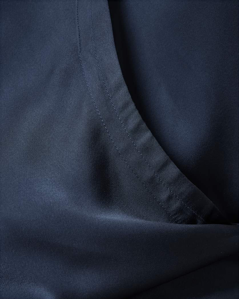 AllSaints Tira Satin Mini Dress Women's Collegiate Blue Women's