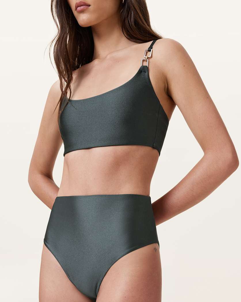 AllSaints Talaria Bikini Bottoms Women's Fir Green Women's
