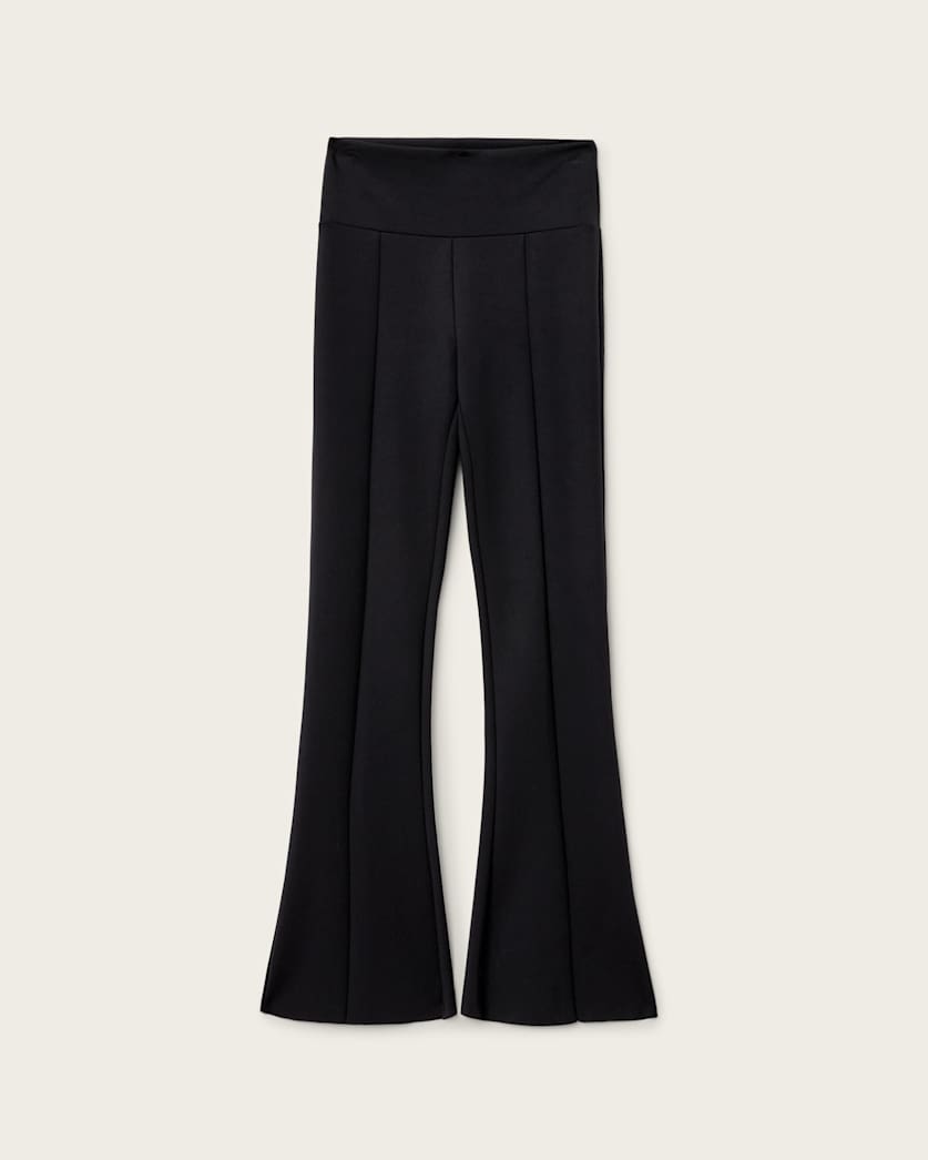 AllSaints Rebecca Zip Flared Pants Women's Black Women's