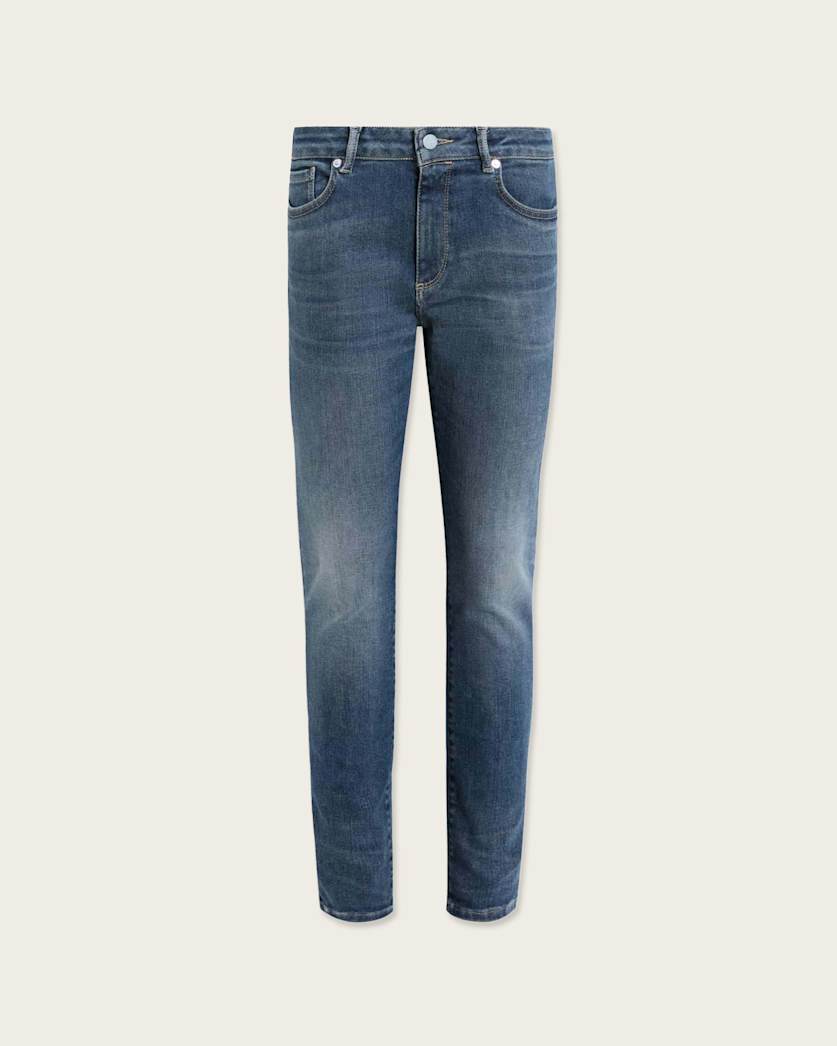 AllSaints Miller Size Me Stretch Skinny Jeans Women's Washed Indigo Women's