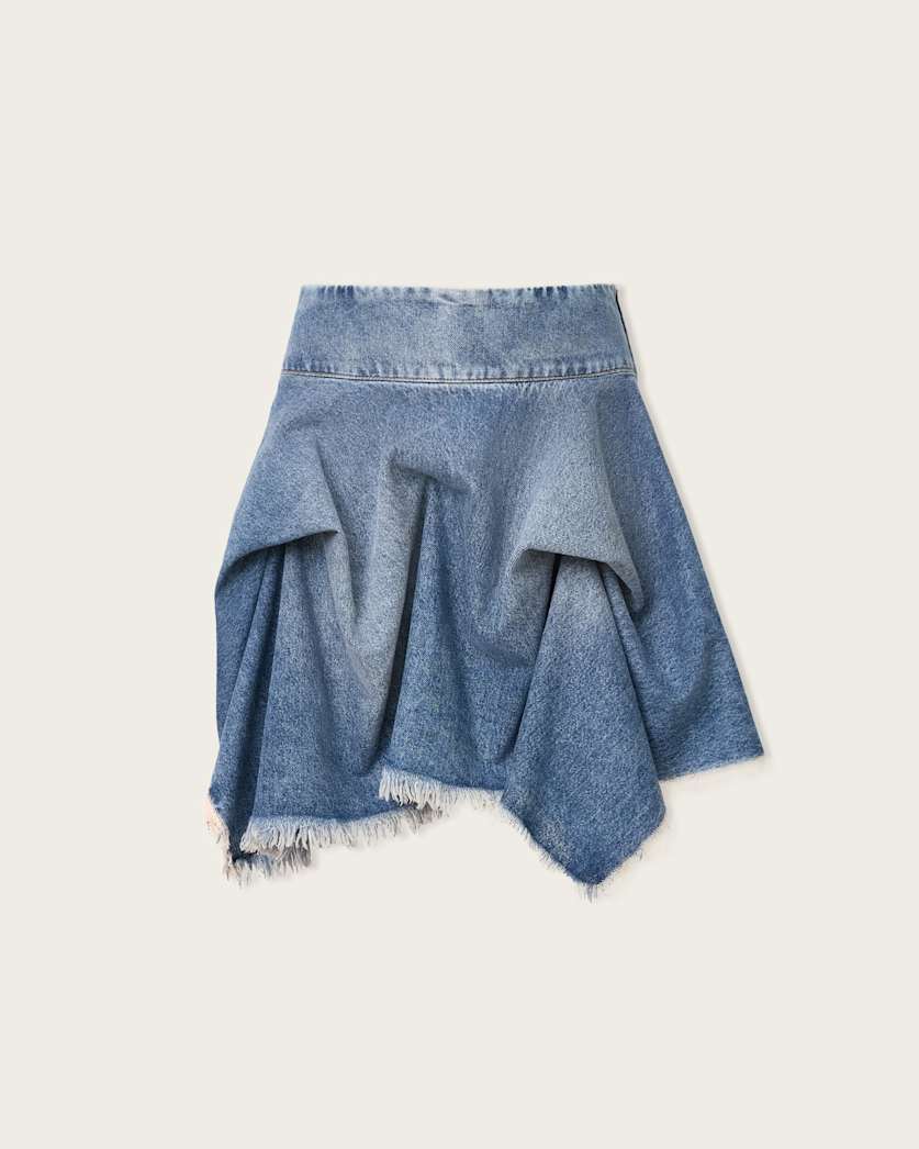AllSaints Crissy Denim Mini Skirt Women's Vintage Indigo Women's