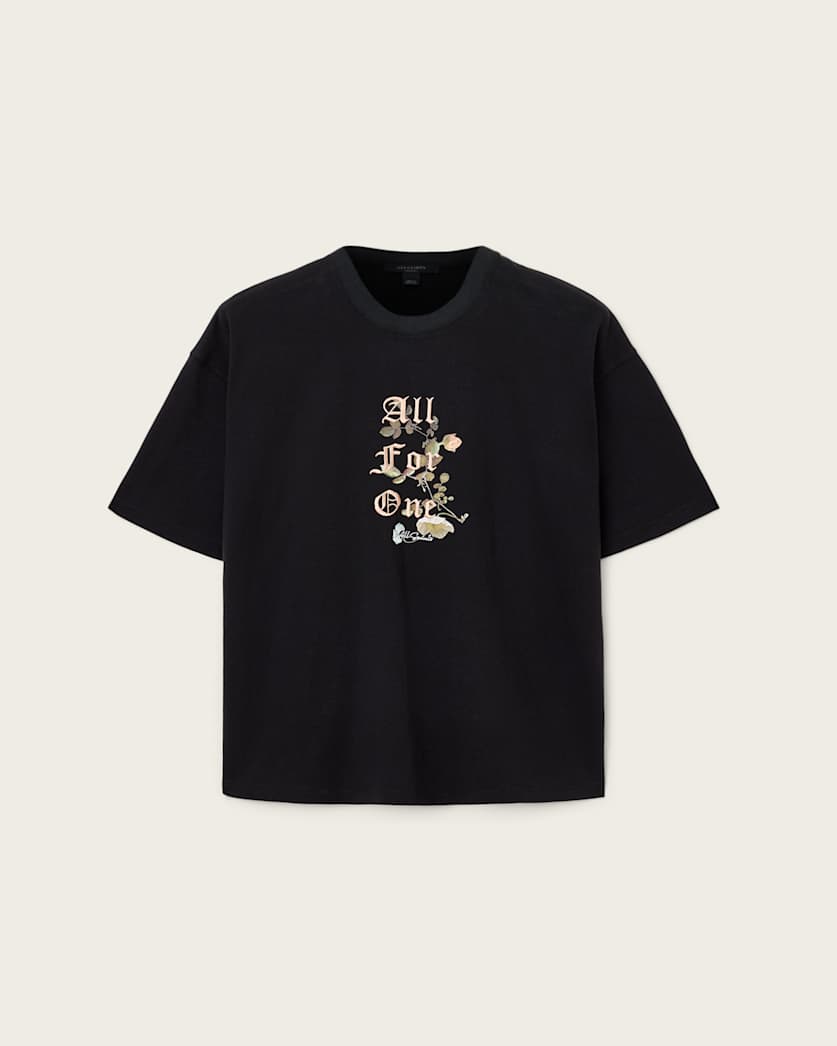 AllSaints Oneness Etta Oversized T Shirt Women's White Women's