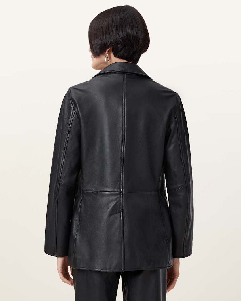 AllSaints Corinna Studded Blazer Women's Black Women's