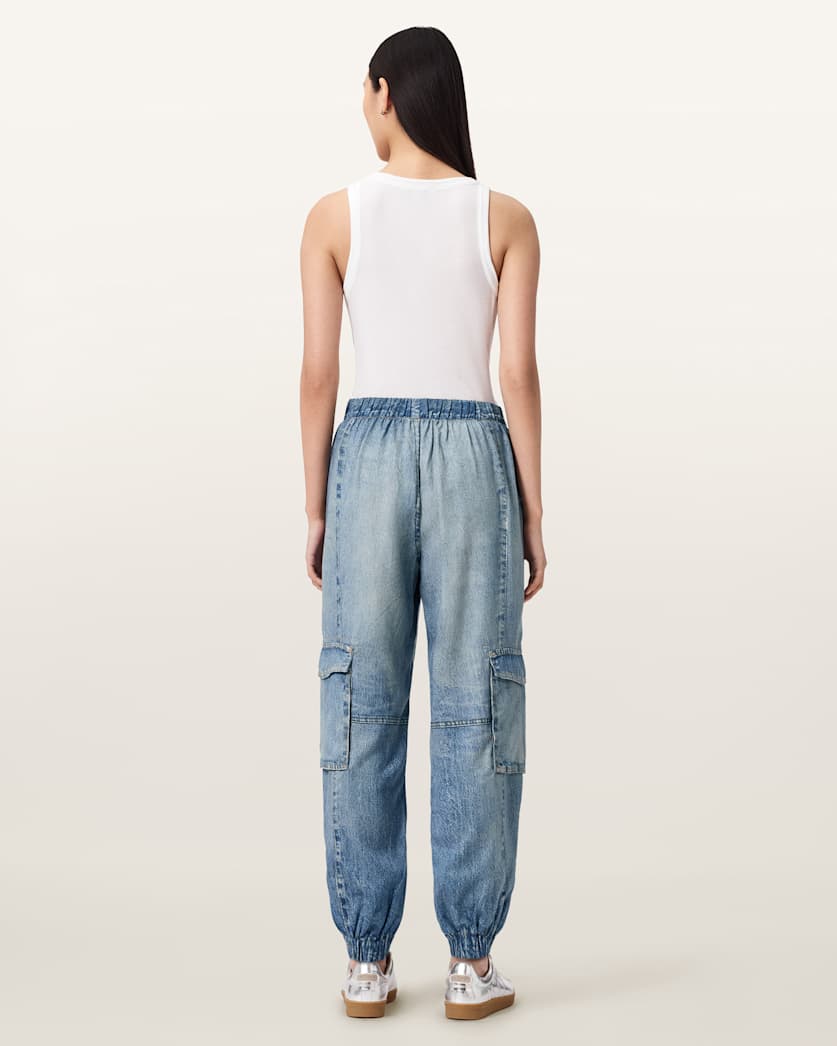 AllSaints Selma Illusion Pants Women's Illusion Indigo Women's