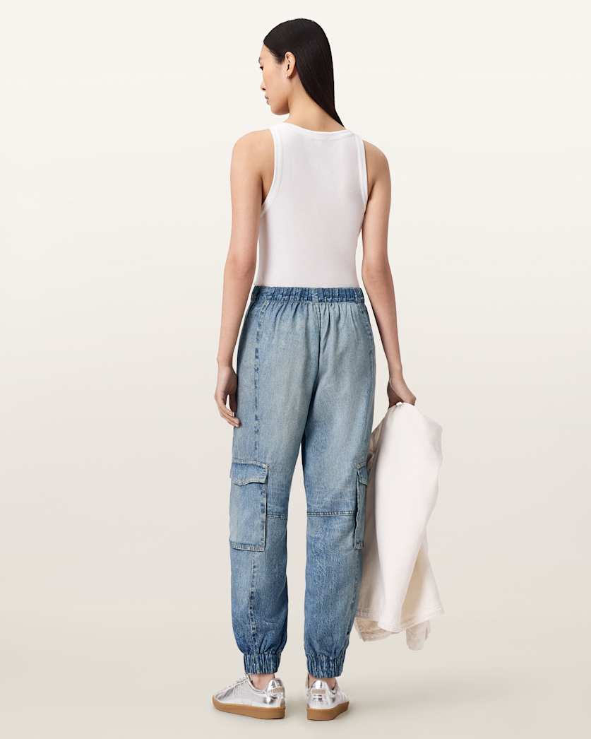 AllSaints Selma Illusion Pants Women's Illusion Indigo Women's