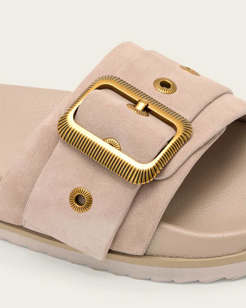 AllSaints Ellie Western Sandals Women's Rose Dust Pink Women's