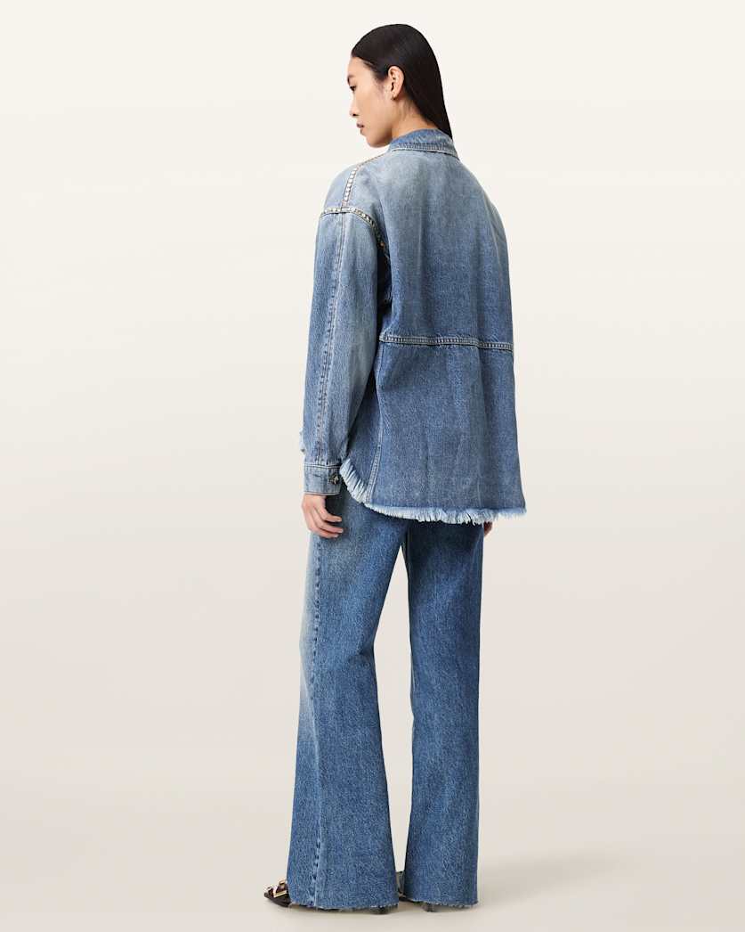 AllSaints Ember Flared Denim Jeans Women's Vintage Indigo Women's
