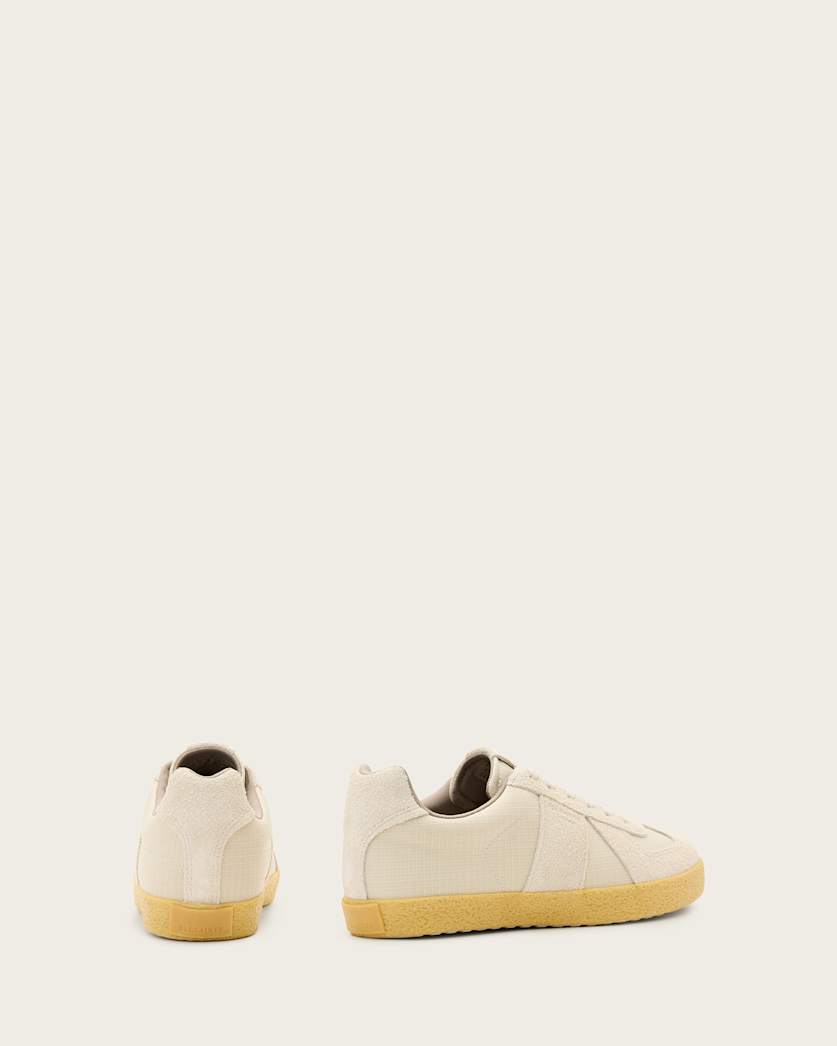 AllSaints Jaimee Low Top Ripstop Trainers Women's Chalk White Women's