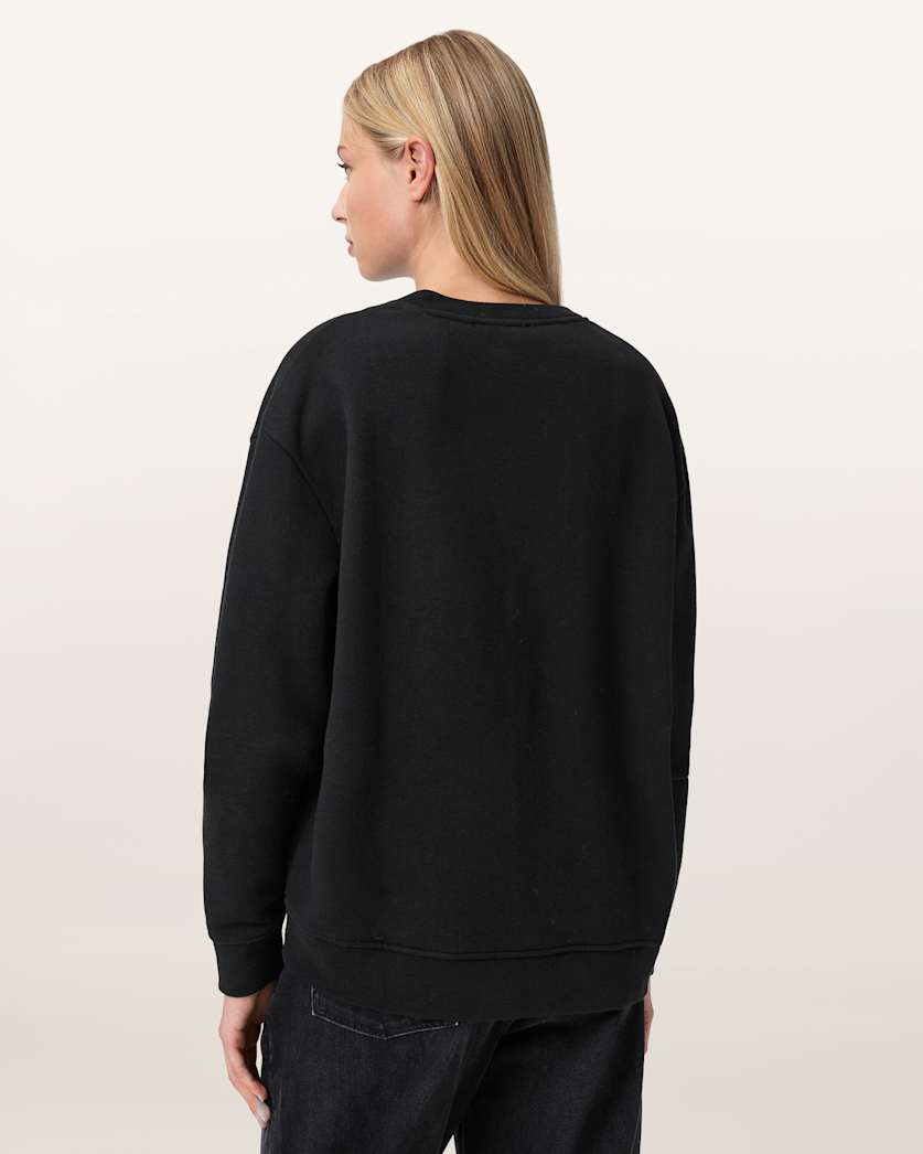 AllSaints Sprinkle Oversized Etta Sweatshirt Women's White Women's