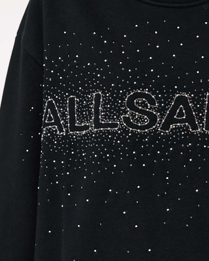 AllSaints Sprinkle Oversized Etta Sweatshirt Women's White Women's