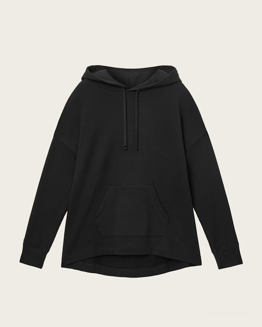 AllSaints Etti Scrunch Graphic Hoody Women's Black Women's