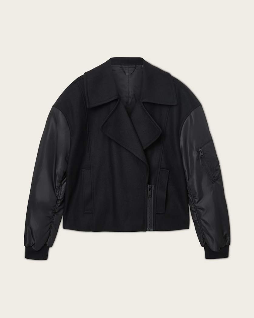 AllSaints Orla Wool Jacket Women's Black Women's