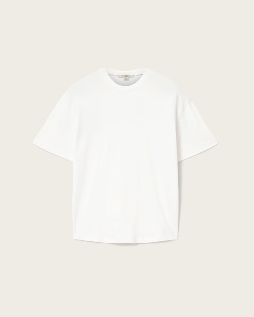 AllSaints Fuse Oversized Etta T Shirt Women's Optic White Women's