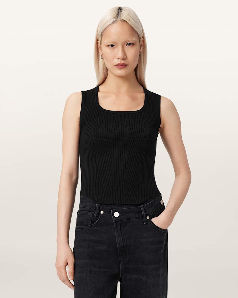 AllSaints Cruz Slim Fit Bodice Women's Burnt Umber Women's