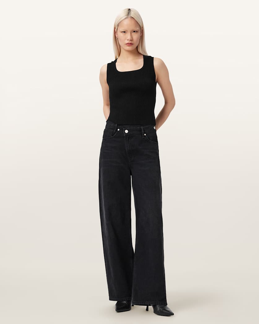 AllSaints Cruz Slim Fit Bodice Women's Burnt Umber Women's
