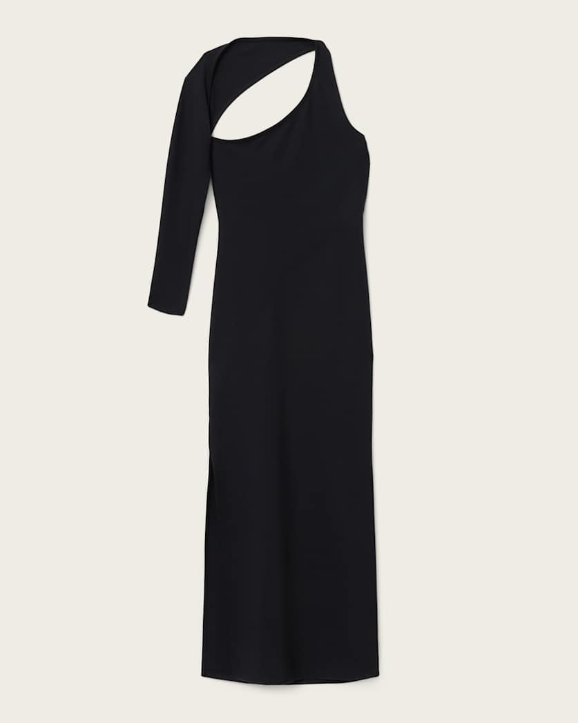 AllSaints Ari Jersey Maxi Dress Women's Black Women's